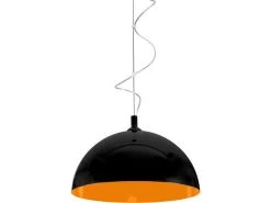 Pendelleuchte In Schwarz Orange