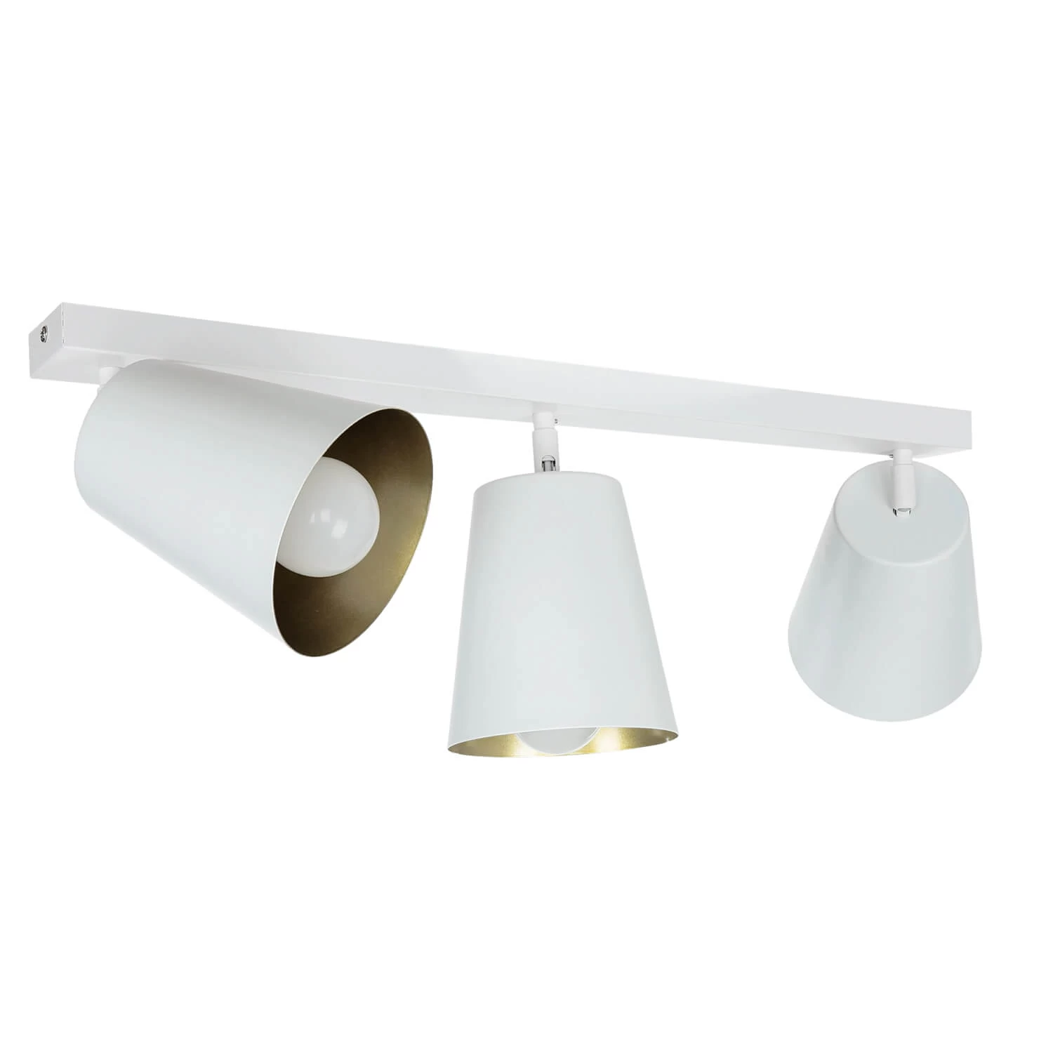 Spot Strahler In Weiß Gold 5 Spot Strahler In Weiß Gold – Bild 3