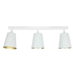 Spot Strahler In Weiß Gold