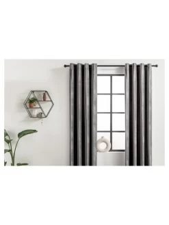 Ösenvorhang In Grau