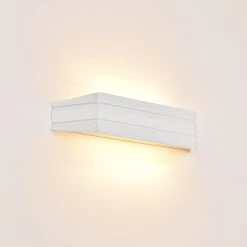 Wandleuchte Leeds In Weiß (L)35cm (H)8cm (B)8cm 5 Wandleuchte Leeds In Weiß (L)35cm (H)8cm (B)8cm -Petromax Store lux pro wandleuchte leeds in weiss l 35cm h 8cm b 8cm 1