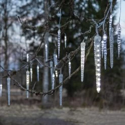 LED Lichterkette 24 Eiszapfen Für Außen L: 7m In Transparent -Petromax Store marelida led lichterkette 24 eiszapfen fur aussen l 7m in transparent 2