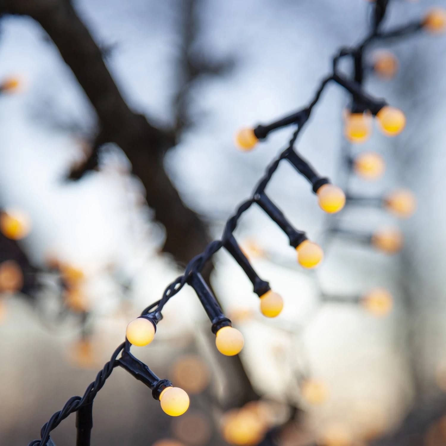 LED Lichterkette Berry Mini Opal 700LED 8 Funktionen Auch Für Außen L: 14m 9 LED Lichterkette Berry Mini Opal 700LED 8 Funktionen Auch Für Außen L: 14m – Bild 7