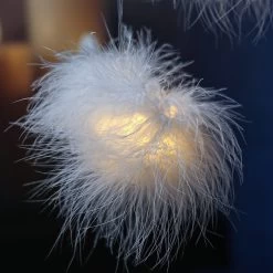 LED Lichterkette Schneebälle Beleuchtet L: 10m In Weiß 8 LED Lichterkette Schneebälle Beleuchtet L: 10m In Weiß -Petromax Store marelida led lichterkette schneeballe beleuchtet l 10m in weiss 2