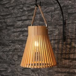 LED Solar Hängeleuchte Bambus Für Außen H: 26cm In Natur 9 LED Solar Hängeleuchte Bambus Für Außen H: 26cm In Natur -Petromax Store marelida led solar hangeleuchte bambus fur aussen h 26cm in natur 3