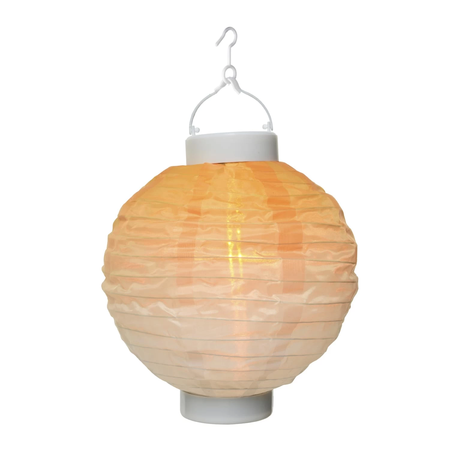 LED Solar Lampion In Gelb - D: 20cm 3 LED Solar Lampion In Gelb - D: 20cm