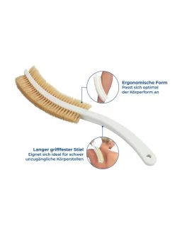 Massagebürste Mit Naturborsten In Weiß 20 Massagebürste Mit Naturborsten In Weiß -Petromax Store maximex massageburste mit naturborsten in weiss 4