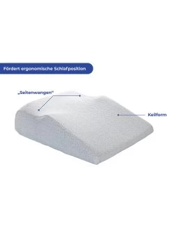 Seitenschläfer Keilkissen Schulterwohl In Weiß -Petromax Store maximex seitenschlafer keilkissen schulterwohl in weiss 2
