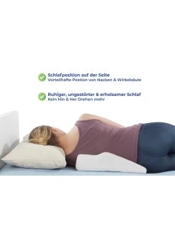 Seitenschläfer Keilkissen Schulterwohl In Weiß -Petromax Store maximex seitenschlafer keilkissen schulterwohl in weiss 5
