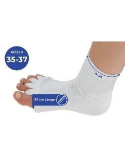 Zehenrichtsocken S (35-37) 2er-Set In Weiß 32 Zehenrichtsocken S (35-37) 2er-Set In Weiß -Petromax Store maximex zehenrichtsocken s 35 37 2er set in weiss 12