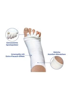 Zehenrichtsocken S (35-37) 2er-Set In Weiß 34 Zehenrichtsocken S (35-37) 2er-Set In Weiß -Petromax Store maximex zehenrichtsocken s 35 37 2er set in weiss 14