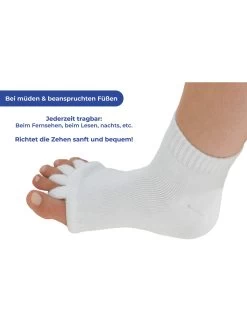 Zehenrichtsocken S (35-37) 2er-Set In Weiß 26 Zehenrichtsocken S (35-37) 2er-Set In Weiß -Petromax Store maximex zehenrichtsocken s 35 37 2er set in weiss 6