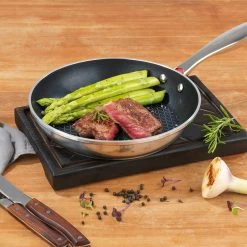 Bratpfanne Aluminium Antihaft Beschichtung Geschmiedet 24cm Silber -Petromax Store maxxme bratpfanne aluminium antihaft beschichtung geschmiedet 24cm silber 5