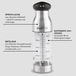 MAXXMEE Sprühflasche Essig & Öl 200 Ml -Petromax Store maxxme maxxmee spruhflasche essig and ol 200 ml 3