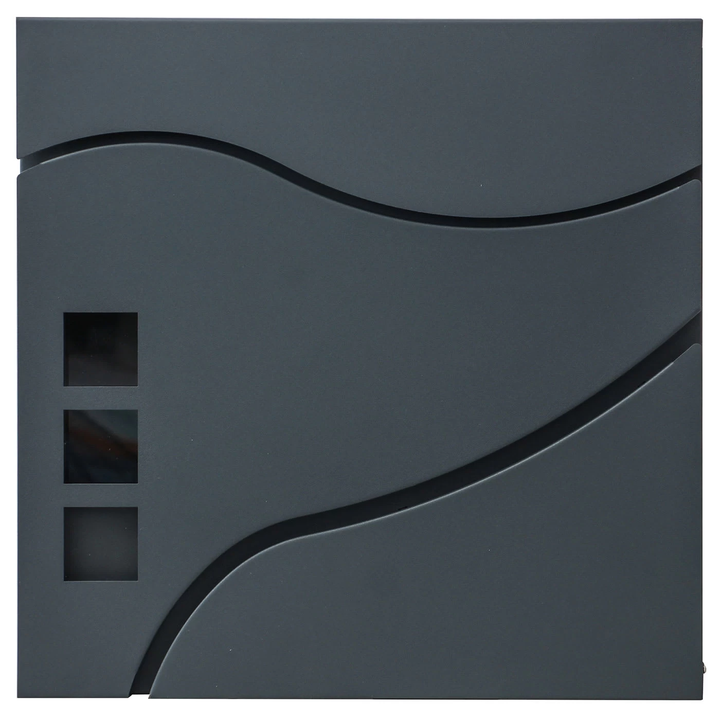 Briefkasten B31 Mit Zeitungsfach, Anthrazit 5 Briefkasten B31 Mit Zeitungsfach, Anthrazit – Bild 3