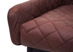 Esszimmerstuhl H79, Stoff/Textil Braun -Petromax Store mcw esszimmerstuhl h79 stoff textil braun 4