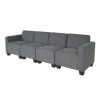 Modular 4-Sitzer Sofa Moncalieri, Grau -Petromax Store mcw modular 4 sitzer sofa moncalieri grau