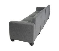 Modular 4-Sitzer Sofa Moncalieri, Grau -Petromax Store mcw modular 4 sitzer sofa moncalieri grau 3