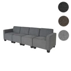 Modular 4-Sitzer Sofa Moncalieri, Grau -Petromax Store mcw modular 4 sitzer sofa moncalieri grau 6