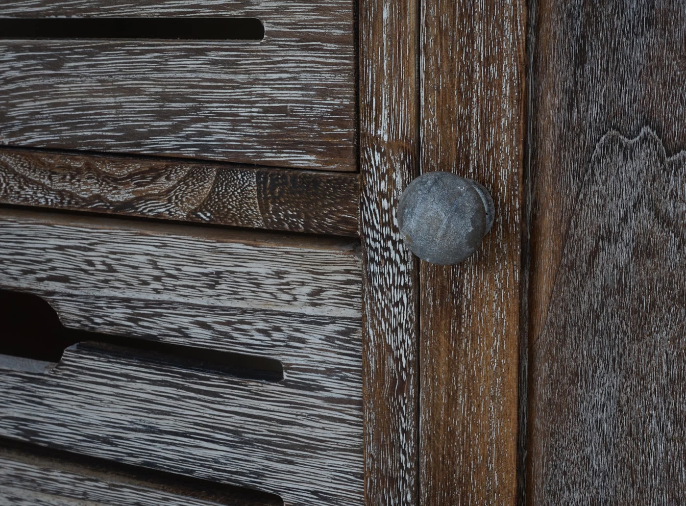 Sitzbank Asti Im Shabby-Look, Braun 4 Sitzbank Asti Im Shabby-Look, Braun – Bild 3