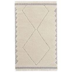 Vintage Teppich Ciret Creme/grau