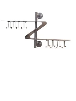 Wandgarderobe Regina In Alufarben