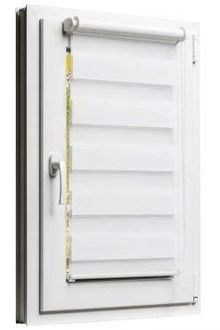 Fensterrollo Duorollo Sichtschutz Sonnenschutz Klemmfix Weiß 40 X 160 -Petromax Store moebel17 fensterrollo duorollo sichtschutz sonnenschutz klemmfix weiss 40 x 160 7