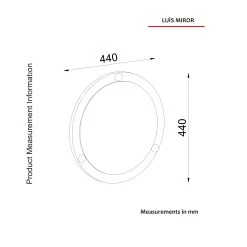 Spiegel Luis Schwarz -Petromax Store moebel17 spiegel luis schwarz 4