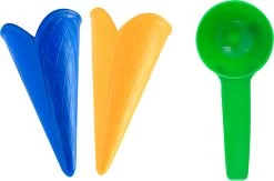 OUTDOOR Active Eiscreme-Set Im Netz, 3-tlg. (4-fach Sortiert)