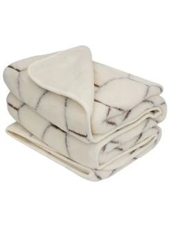 Native Kaschmir-Decke In Creme/ Bunt - (L)200 X (B)140 Cm