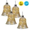 Dekoglas Mit Lichterkette "Glocke" 4er-Set In Gold 2 Dekoglas Mit Lichterkette "Glocke" 4er-Set In Gold -Petromax Store nave dekoglas mit lichterkette glocke 4er set in gold