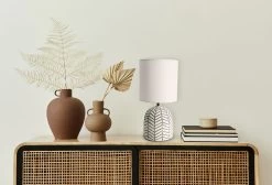 Keramik-Tischleuchte H: 27,5cm Weiß 17 Keramik-Tischleuchte H: 27,5cm Weiß -Petromax Store nave keramik tischleuchte h 27 5cm weiss 7