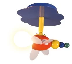 Kinder Decken- Und Wandleuchte "Fliege Mimmi" In Bunt