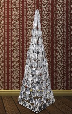 LED Acryl Pyramide (H) 45 Cm In Klar 11 LED Acryl Pyramide (H) 45 Cm In Klar -Petromax Store nave led acryl pyramide h 45 cm in klar 4