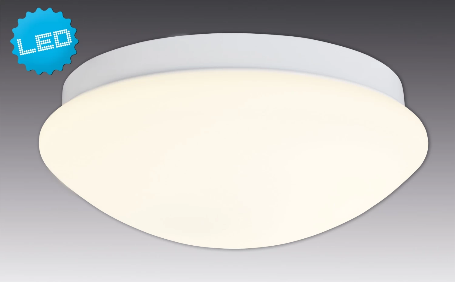 LED Deckenleuchte "Genf" In Weiß 4 LED Deckenleuchte "Genf" In Weiß – Bild 2