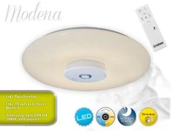 LED Deckenleuchte "Modena" Ø 40 Cm Mit Rauchmelder In Weiß 12 LED Deckenleuchte "Modena" Ø 40 Cm Mit Rauchmelder In Weiß -Petromax Store nave led deckenleuchte modena o 40 cm mit rauchmelder in weiss 2