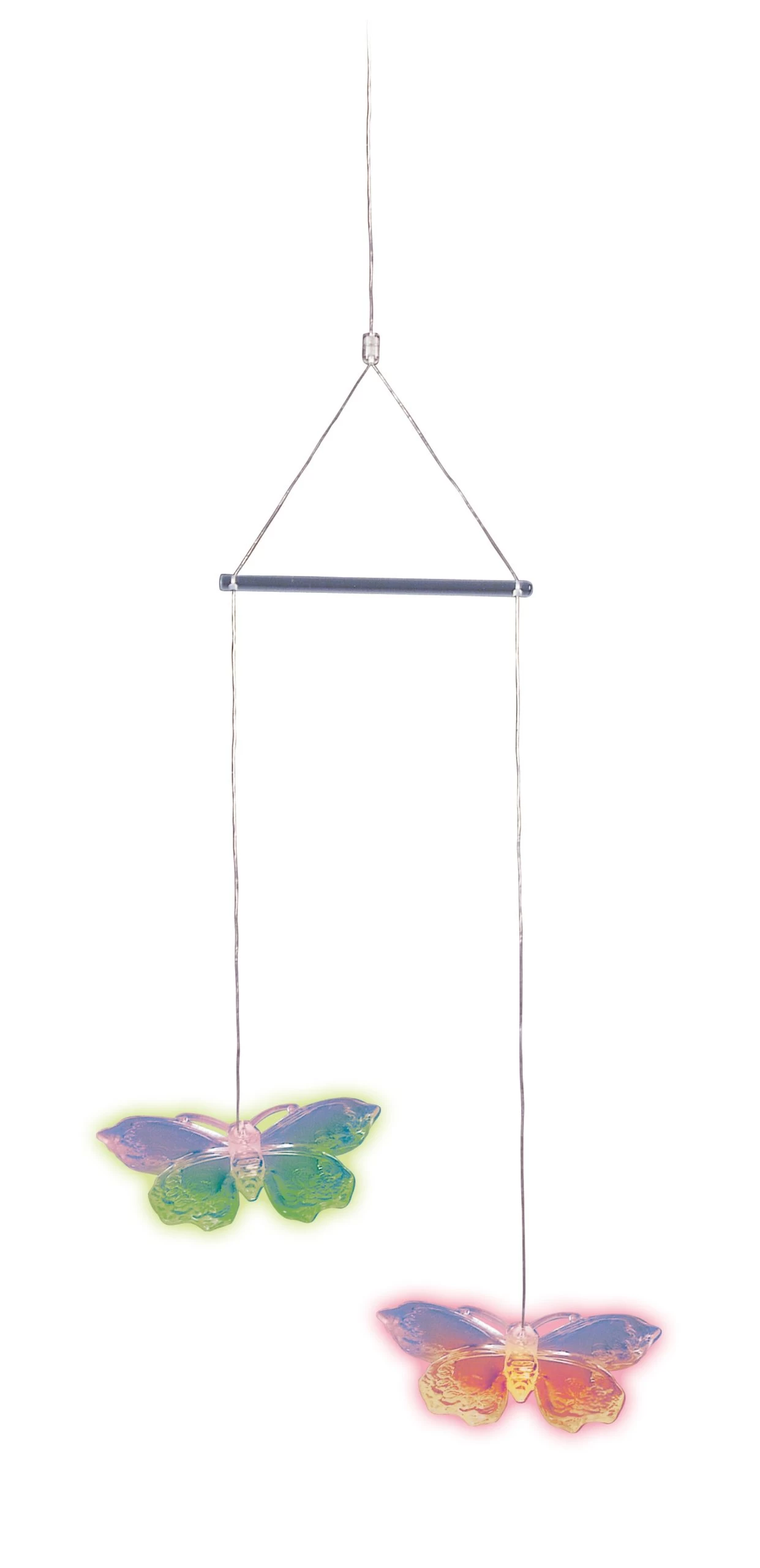 LED-MobileSchmetterling In Bunt 3 LED-MobileSchmetterling In Bunt