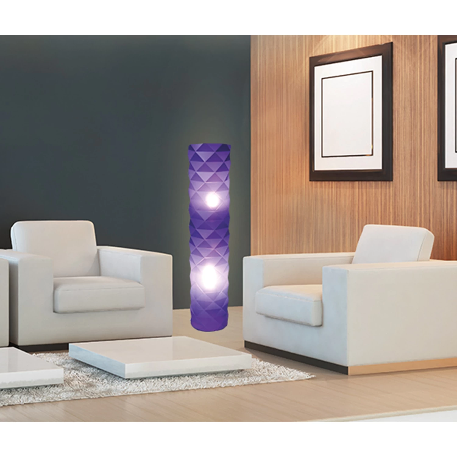 Stehleuchte "Elia" (H) 92,70 In Violett 7 Stehleuchte "Elia" (H) 92,70 In Violett – Bild 5