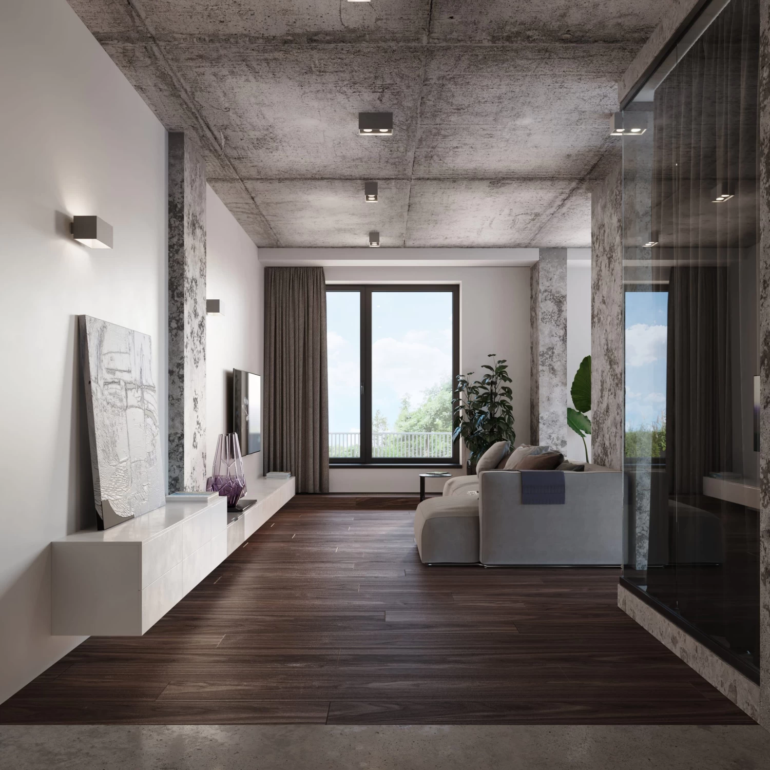 Wandleuchte GEO MAXI In Schwarz Aluminium Rechteckig Moderne LED 2xG9 NICE LAMPS 5 Wandleuchte GEO MAXI In Schwarz Aluminium Rechteckig Moderne LED 2xG9 NICE LAMPS – Bild 4