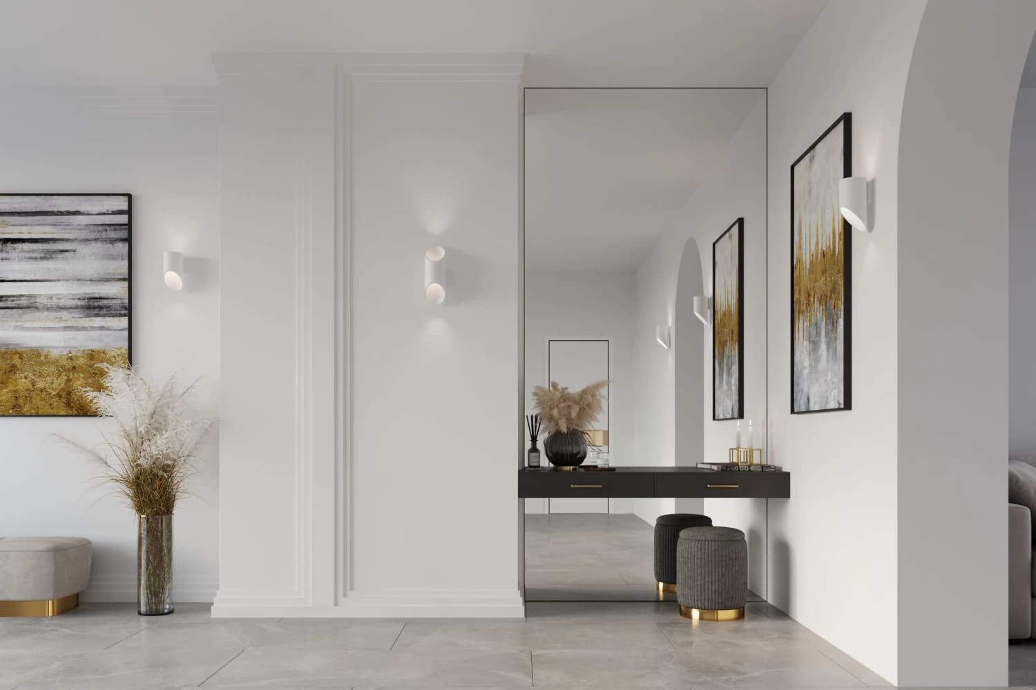 Wandleuchte "NIXON 30" In Weiß Lichtrichtung Auf Und Ab G9 LED NICE LAMPS 7 Wandleuchte "NIXON 30" In Weiß Lichtrichtung Auf Und Ab G9 LED NICE LAMPS – Bild 5