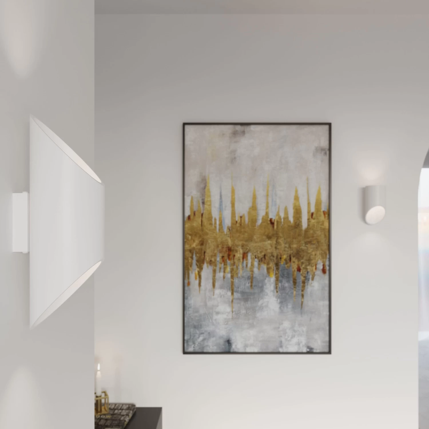 Wandleuchte "NIXON 30" In Weiß Lichtrichtung Auf Und Ab G9 LED NICE LAMPS 8 Wandleuchte "NIXON 30" In Weiß Lichtrichtung Auf Und Ab G9 LED NICE LAMPS – Bild 6