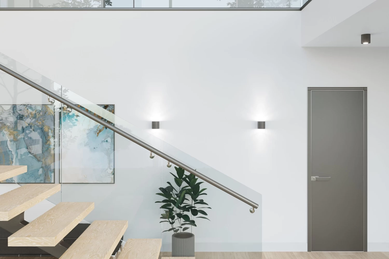 Wandleuchte RODA 1 In Anthrazit ø10cm (H)10cm 6 Wandleuchte RODA 1 In Anthrazit ø10cm (H)10cm – Bild 4