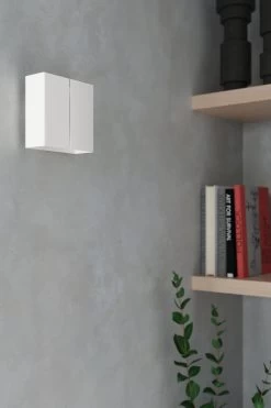 Wandleuchte SPLIT In Weiß Stahl Quadratische Lampe Loft Style G9 LED NICE LAMPS 15 Wandleuchte SPLIT In Weiß Stahl Quadratische Lampe Loft Style G9 LED NICE LAMPS -Petromax Store nice lamps wandleuchte split in weiss stahl quadratische lampe loft style g9 led nice lamps 5