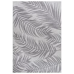 In- & Outdoor Teppich Palmera Anthrazit Grau Creme