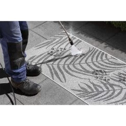 In- & Outdoor Teppich Palmera Anthrazit Grau Creme -Petromax Store northrugs in and outdoor teppich palmera anthrazit grau creme 9