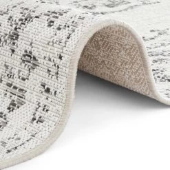 In- & Outdoor Teppich Tilos Creme Grau Anthrazit -Petromax Store northrugs in and outdoor teppich tilos creme grau anthrazit 3