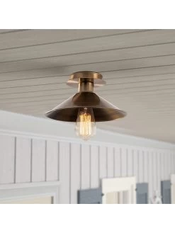 Deckenleuchte "Berceste" In Gold - Ø 24 Cm