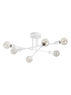 Deckenleuchte "Flower" In Weiß - (B)64 X (T)64 Cm -Petromax Store opviq deckenleuchte flower in weiss b 64 x t 64 cm 3