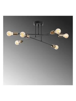 Deckenleuchte In Schwarz - (B)66 X (H)27 X (T)66 Cm -Petromax Store opviq deckenleuchte in schwarz b 66 x h 27 x t 66 cm 5