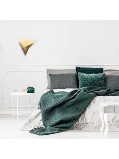 Wandleuchte "Bird" In Gold - (B)34 X (H)34 Cm